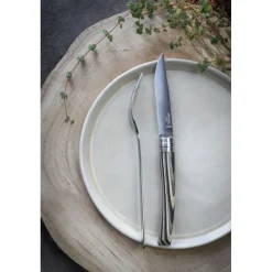 OPINEL Couverts|Coffret 4 Couteaux de Table Bouleau Lamellé Table Chic