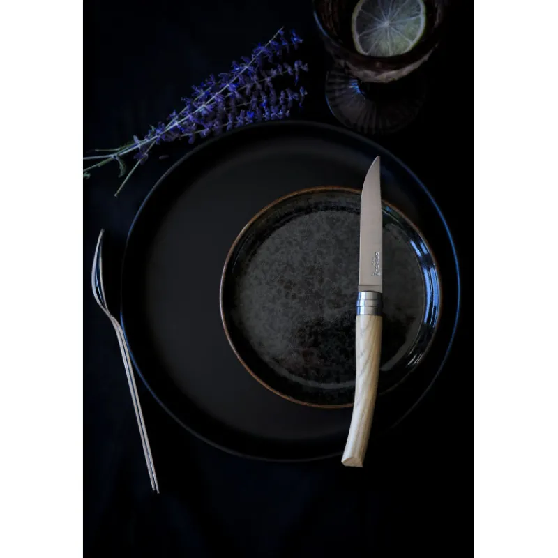 OPINEL Couverts|Coffret 4 Couteaux de Table Frêne Table Chic
