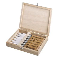 OPINEL Couverts|Coffret 6 Couteaux Gravure Animalia