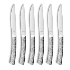 AMEFA Couverts|Coffret 6 Couteaux Steak Bongo 23 cm