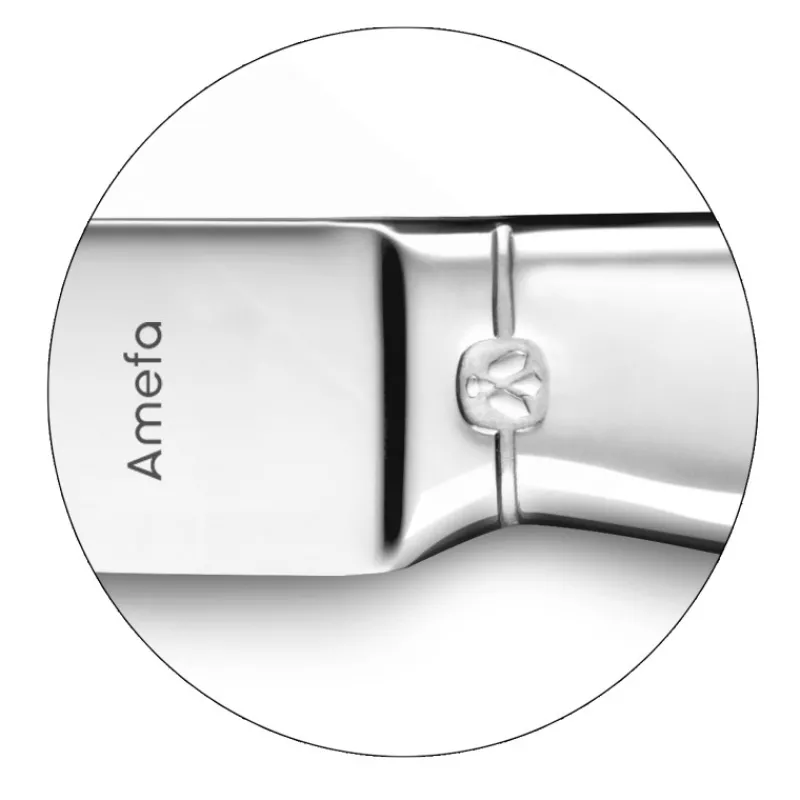 AMEFA Couverts|Coffret 6 Couteaux Steak Goliath 22 cm