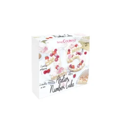 SCRAPCOOKING Ustensiles Décor Gâteau|Coffret Atelier Number Cake (16 pièces)