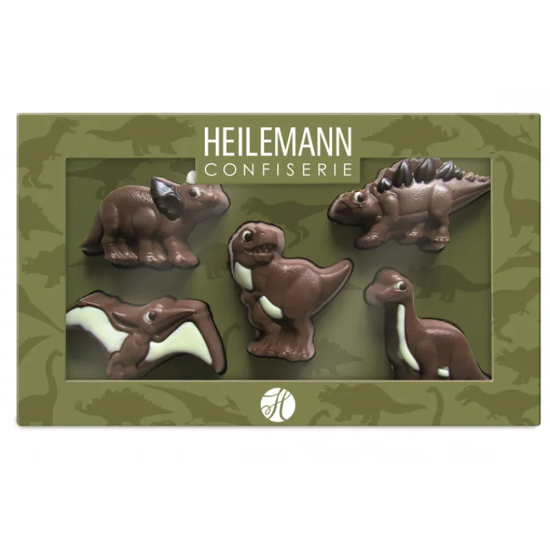 HEILEMANN Confiserie|Coffret Dinosaures en Chocolat 100 g