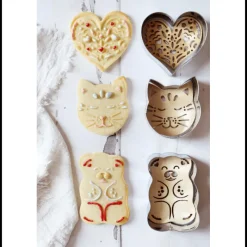 SCRAPCOOKING Emporte Pièce - Découpoir Pâtisserie|Coffret Kit Biscuit 3 Pièces Classique