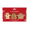 SCRAPCOOKING Emporte Pièce - Découpoir Pâtisserie|Coffret Kit Biscuit 3 pièces Noël