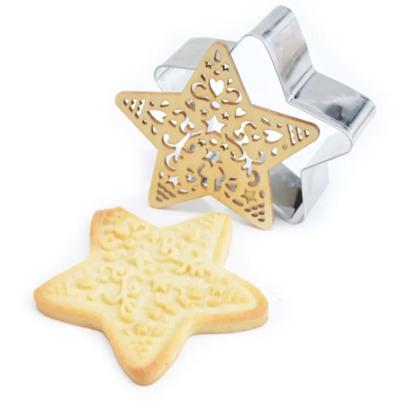 SCRAPCOOKING Emporte Pièce - Découpoir Pâtisserie|Coffret Kit Biscuit 3 pièces Noël