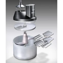 BAMIX Mixeur Plongeant|Coffret Mixeur Plongeant Box Argent