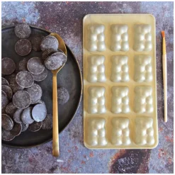 SCRAPCOOKING Moules À Chocolat|Coffret Oursons Gold Edition limitée