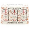 TERRE EXOTIQUE Marinade, Mélange Epices|Epices|Coffret Épices de 3 Assortiments Apéritifs et Tapas