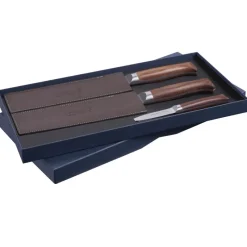 OPINEL Couteau De Chef|Couteau D'office|Coffret Trio de Couteaux de Cuisine Les Forgés 1890