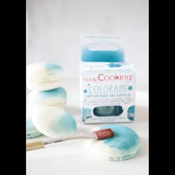 SCRAPCOOKING Colorants Alimentaires|Colorant Alimentaire de Surface Irisé Turquoise 5 g