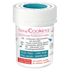 SCRAPCOOKING Colorants Alimentaires|Colorant Alimentaire en Poudre Bleu 5g