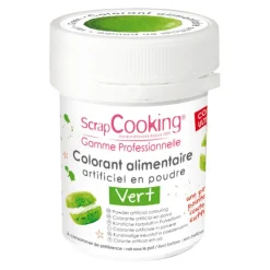 SCRAPCOOKING Colorants Alimentaires|Colorant Alimentaire en Poudre Vert 5g
