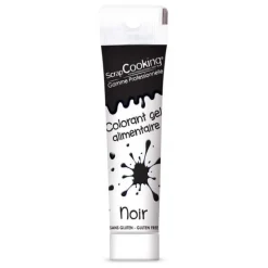 SCRAPCOOKING Colorants Alimentaires|Colorant Alimentaire Gel Noir 20 g