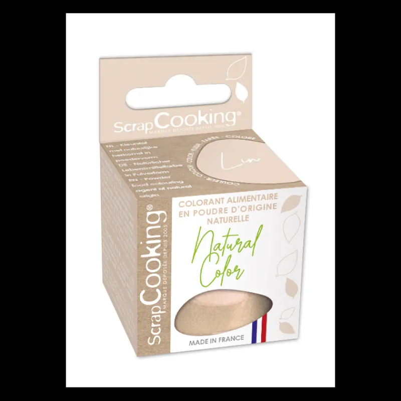 SCRAPCOOKING Colorants Alimentaires|Colorant Alimentaire Naturel Beige Lin 10 g