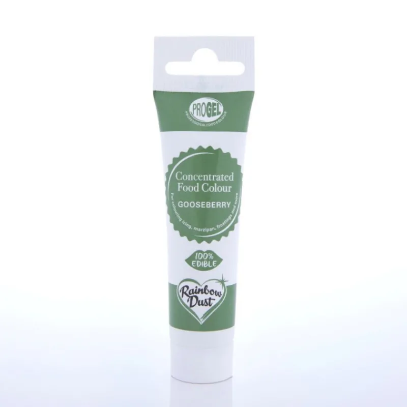 RAINBOW DUST Colorants Alimentaires|Colorant Alimentaire ProGel Vert Herbe 25g