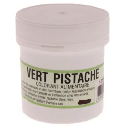 MALLARD FERRIERE Colorants Alimentaires|Colorant alimentaire Vert pistache E102/E131 Poudre Hydrosoluble 20g