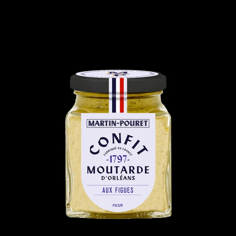 MARTIN POURET Moutarde|Confit de Moutarde aux Figues 105 g