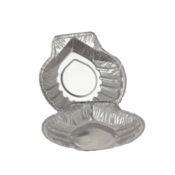 CUISINEADDICT Moules Aluminium|Coquille Saint Jacques Aluminium - (x100) CO 10 RPC