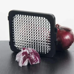 ALLIGATOR Coupe Légumes|Coupe Oignon et frites 3 grilles Inox