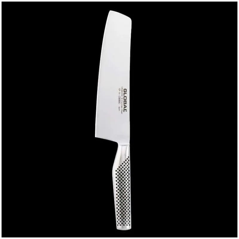 GLOBAL Couteau Japonais|Couperet à légumes 200 mm - Lame forgés trempée