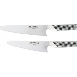 GLOBAL Couteau Japonais|Couteau à Découper 21 cm - Couteau Japonais