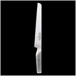 GLOBAL Couteau À Pain|Couteau Japonais|Couteau à Pain 220 mm - Lame cranté