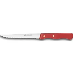 SABATIER Couverts|Couteau à Steak Cranté 11,5 cm Rouge