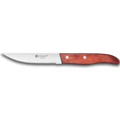 SABATIER Couverts|Couteau à Steak Dallas 12,5 cm Manche Bois