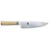 KAI Couteau De Chef|Couteau Japonais|Couteau de Chef 20 cm Shun Classic White Damas