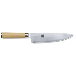 KAI Couteau De Chef|Couteau Japonais|Couteau de Chef 20 cm Shun Classic White Damas