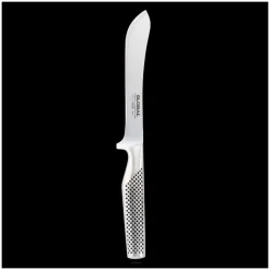 GLOBAL Couteaux De Boucher|Couteau Japonais|Couteau de Parage avec garde 165 mm - Fer forgé