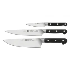 ZWILLING Couteau D'office|Couteau D'office 10 cm, Couteau de Chef 20 cm et Couteau Tranchelard 20 cm PRO