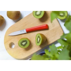 OPINEL Couteau D'office|Couteau d'Office 10 cm Cranté Rouge Les Essentiels +