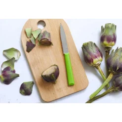 OPINEL Couteau D'office|Couteau d'Office 10 cm Cranté Vert Les Essentiels +