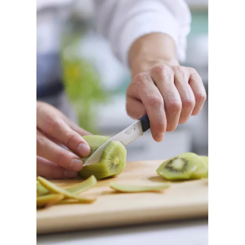 OPINEL Couteau D'office|Couteau d'Office 10 cm Cranté Bleu Les Essentiels +