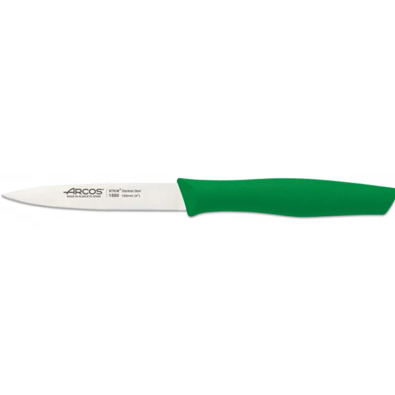 ARCOS Couteau D'office|Couteau d'Office Inox 10 cm Vert NOVA
