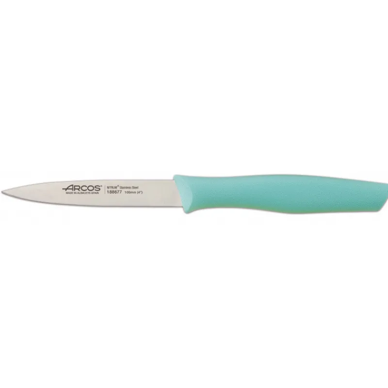 ARCOS Couteau D'office|Couteau d'Office Inox 10 cm Vert Menthe NOVA