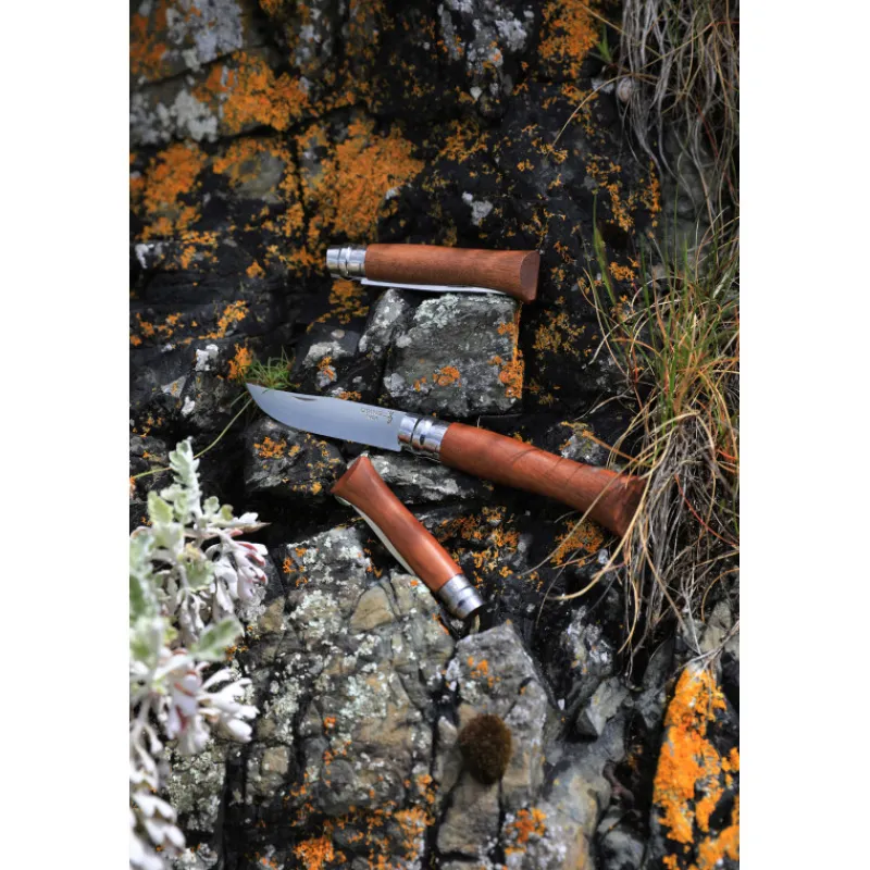 OPINEL Couverts|Couteau N°9 avec Manche en Noyer