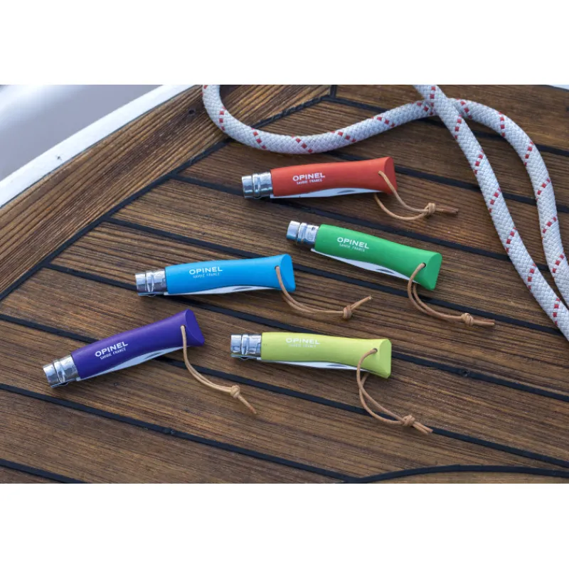 OPINEL Couverts|Couteau N°7 Baroudeur Anis Colorama