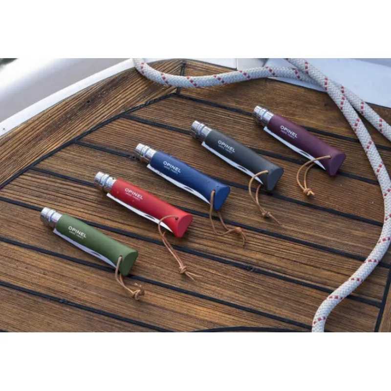 OPINEL Couverts|Couteau N°8 Baroudeur Bleu Foncé Colorama