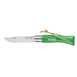 OPINEL Couverts|Couteau N°7 Baroudeur Vert Prairie Colorama