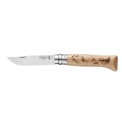 OPINEL Couverts|Couteau N°8 Gravure Randonnée Sport