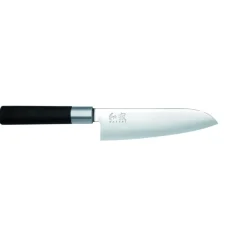 KAI Couteau Santoku|Couteau Japonais|Couteau Santoku 16,5 cm Wasabi Black