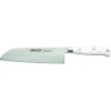 ARCOS Couteau Santoku|Couteau Santoku Acier Inoxydable 18 cm RIVIERA blanc