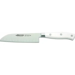 ARCOS Couteau Santoku|Couteau Santoku alvéolé 14 cm RIVIERA blanc