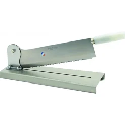 MALLARD FERRIERE Couteau À Pain|Couteau sur socle de 35 cm tout inox