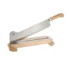 MALLARD FERRIERE Couteau À Pain|Couteau sur socle en bois verni de 24 cm