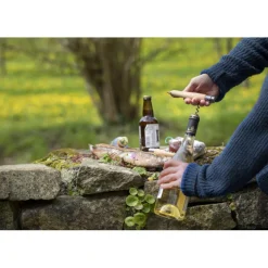 OPINEL Accessoires Vin|Couverts|Couteau Tire-bouchon Décapsuleur N°10