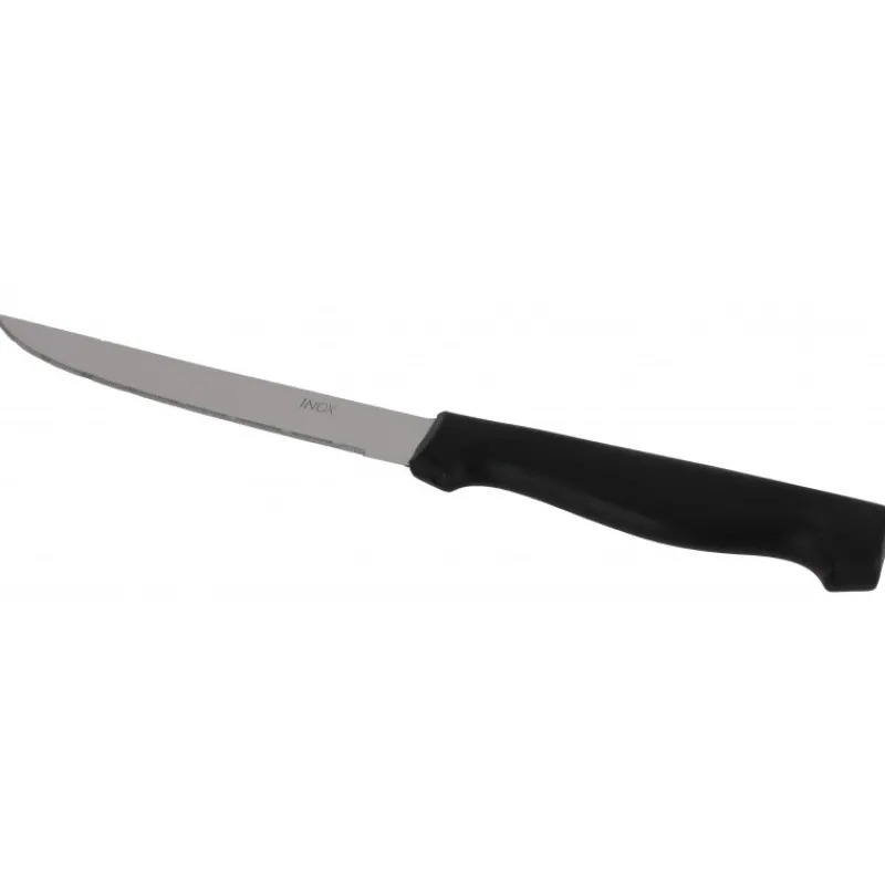 CUISINEADDICT Couverts|Couteaux à steak microdenté (x24)